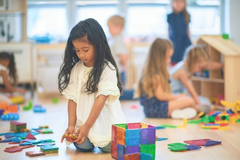 Students at the Bilingual Preschool in Hoboken